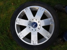 FORD MONDEO MK3 17" ALLOY WHEELS 1 GOOD TYRE 2002-2007 Ghia