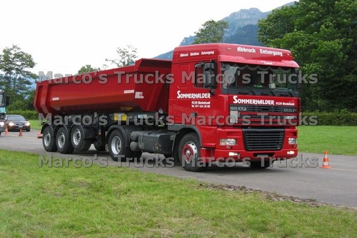 Truck photo daf 95xf - photo, tipping