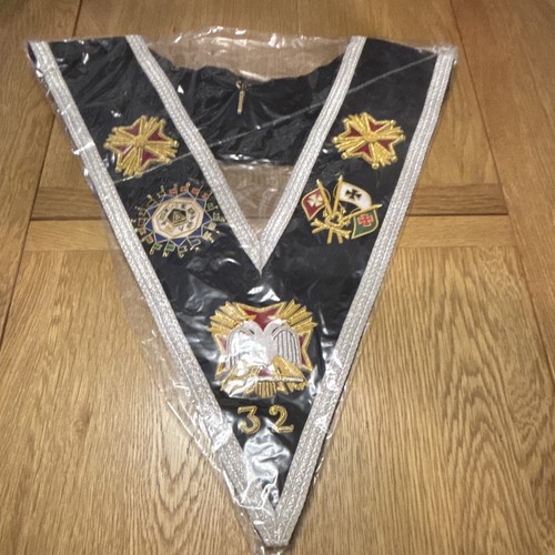 Masonic rose croix collar - masonic,