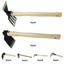 Hand Cultivator Garden Hand Rake Tool Dual-purpose Hoe Agricultural Garden Tools