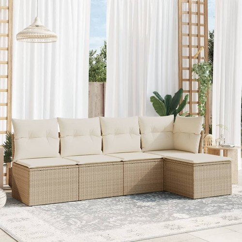 Garden sofa set beige - garden,