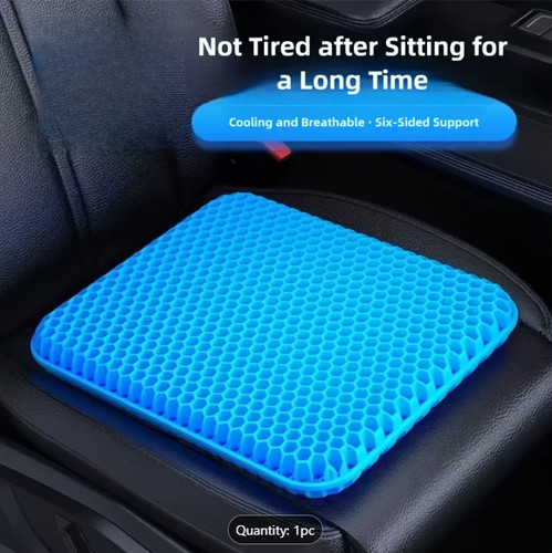 Gel seat cushion - cushion,double, thick