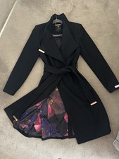 Ted baker black wool blend