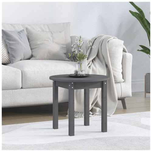 Coffee table grey solid - grey,