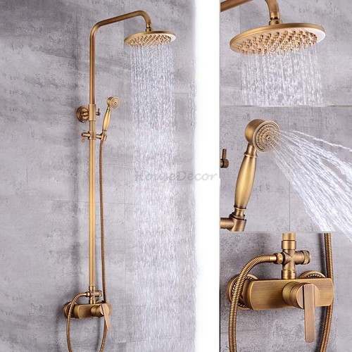 Antique brass single handle - antique,