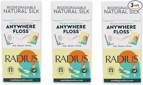 Radius floss sachets natural - floss,
