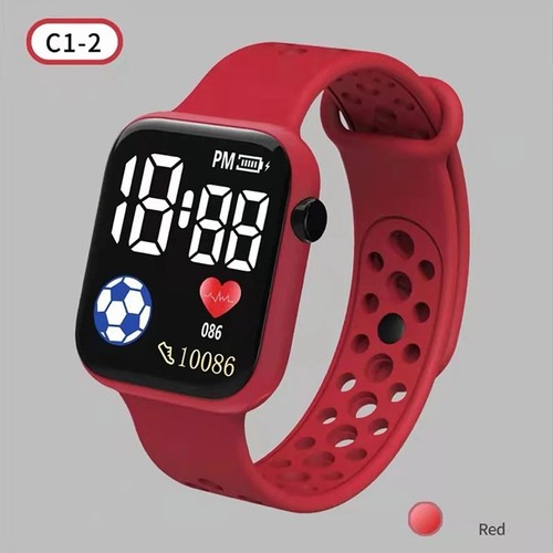 Led digital sport watch - led,