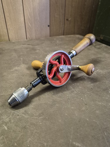 Vintage egg beater hand - hand, drill