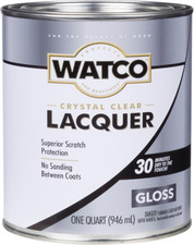 Clear Gloss Lacquer Wood
