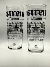 2 x  ESTRELLA DAMM  PINT