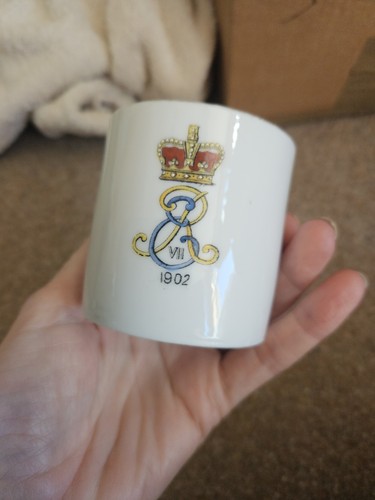 King edward vii lithophane - king,