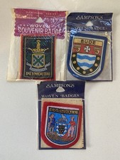 Woven Badges Various Cornwall