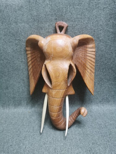 Vintage hand carved - carved, wood