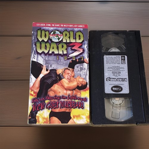 Wcw world war 1996 vhs - wcw,