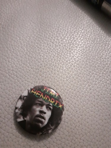 Jimi hendrix vintage badge - hendrix,