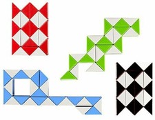 1, 6 or 12 Mini Snake Puzzle