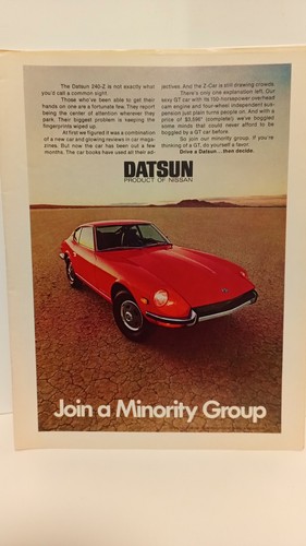 1971 datsun 240 original - datsun,