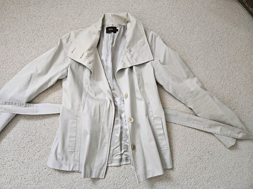 Reiss beige short trench - reiss,
