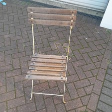 VINTAGE BISTRO CHAIR gardening Boat Dock