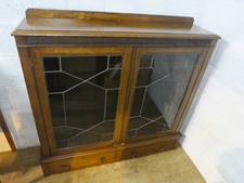 SOLID OAK LEADED GLAZED FLOOR