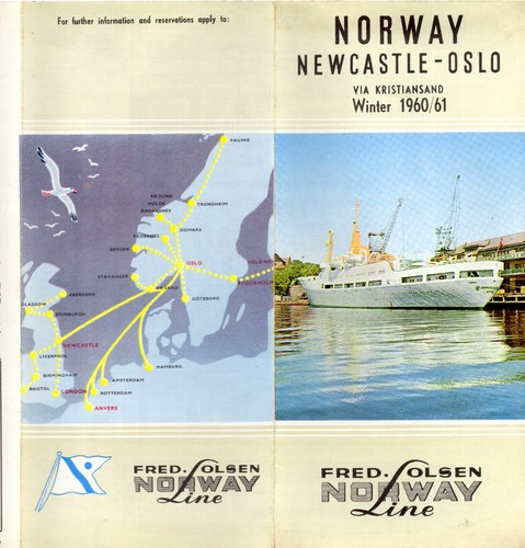 Vintage 1960 fred olsen - 1960/61,