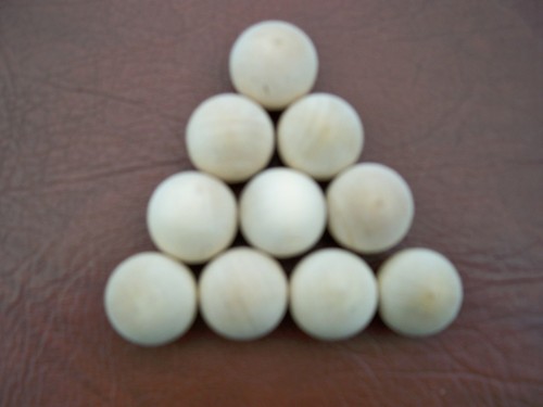 Wooden balls dia pack - balls,
