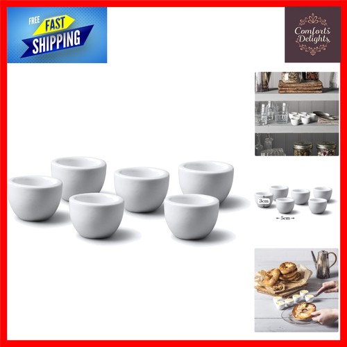 Porcelain mini butter pats - butter,