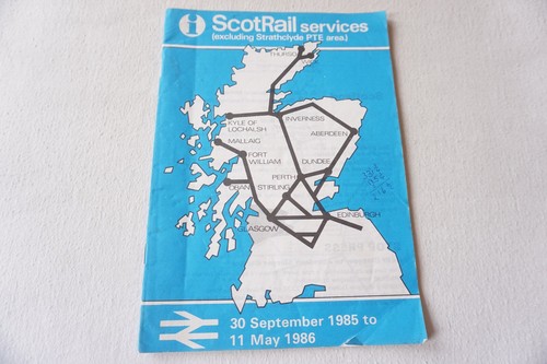1985 scotrail railway - 1985,