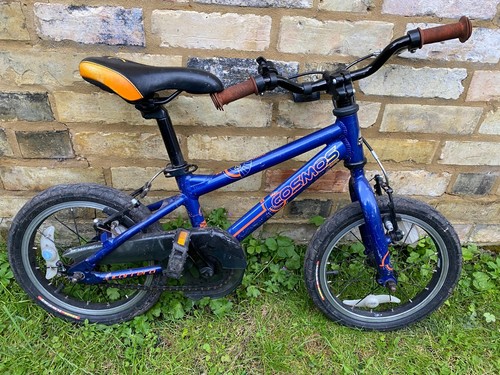 Blue kids bike cosmos - cosmos, 12
