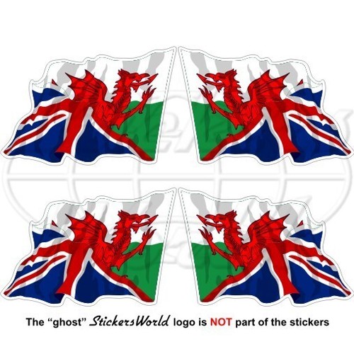 Wales british flying flag - flying,