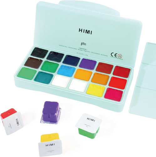 Himi gouache paint - paint, kit