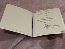 Christmas card December 1939 from Royal Scots Fusiliers