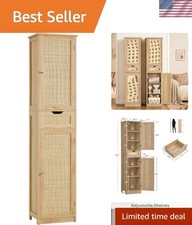Stylish Narrow Storage Cabinet