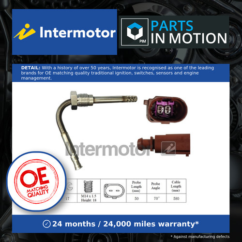 Exhaust temperature sensor - exhaust,