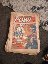 64 Issues of Pow and Smash, 1 Issue of Tiger and Jag. Dec 1967-Dec 1969