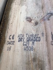 7x2 Graded Timber joist c24