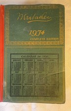 Whitaker almanac 1974 - almanac, hb