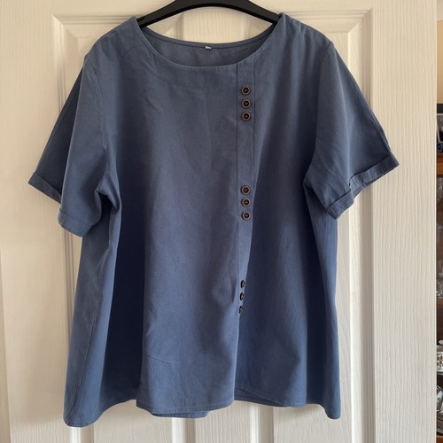 Lovely ladies blue cotton - blue,