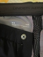 Under Armour Mens Golf Trousers 32x32 Black