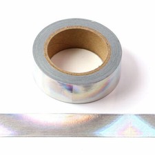 2 X Silver Holographic Foil