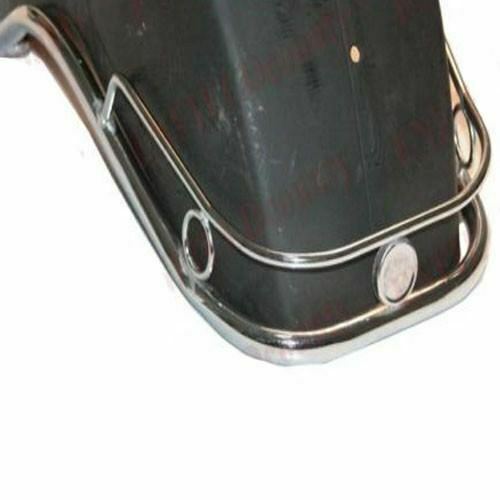 Front mudguard bumper - bumper, chrome