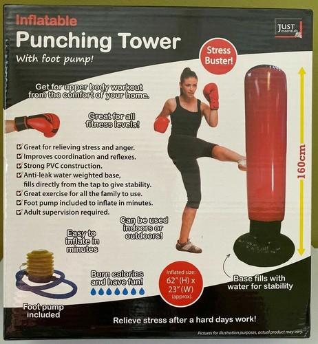 Inflatable punch punching bag - inflatable,