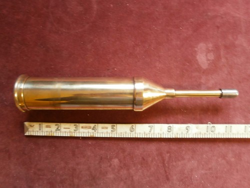 Vintage wad brass grease gun - vintage,