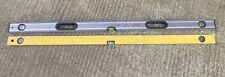Stanley Fat Max 4ft Builders Premium 120cm Level Two Spirit Levels Working Order