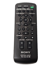 New Genuine Sony RM-AMU166 GTK-X1BT Audio HI-FI Remote