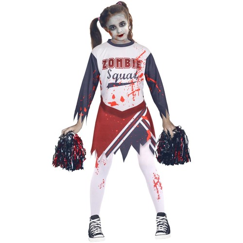 Kids girls zombie cheerleader - girls,