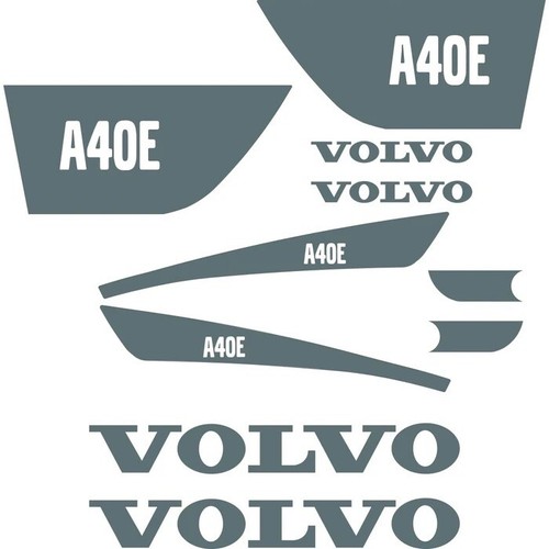 Decal sticker set - decal, volvo
