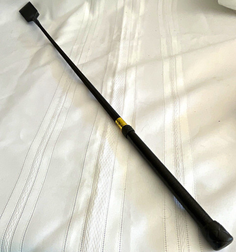 Jeffries black leather handle - leather,