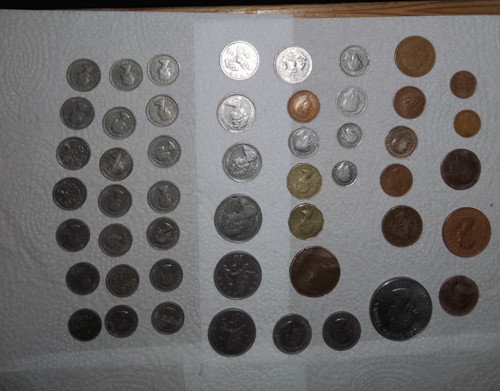 British coins from 1917 to - 50,