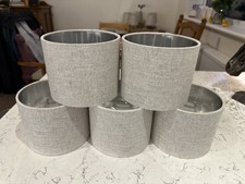 Natural Woven Oatmeal Lamp